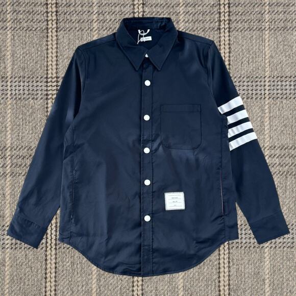 Thom Browne Men's Navy Blue Jacket - Picture 1 of 2